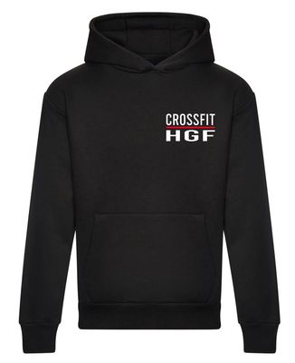 HOOKGRIP - SQUARE LOGO - BLACK HOODIE