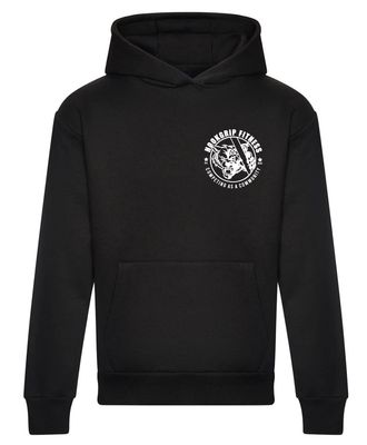 HOOKGRIP - ROUND LOGO - BLACK HOODIE