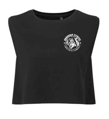 HOOKGRIP - ROUND LOGO - CROPPED TANK