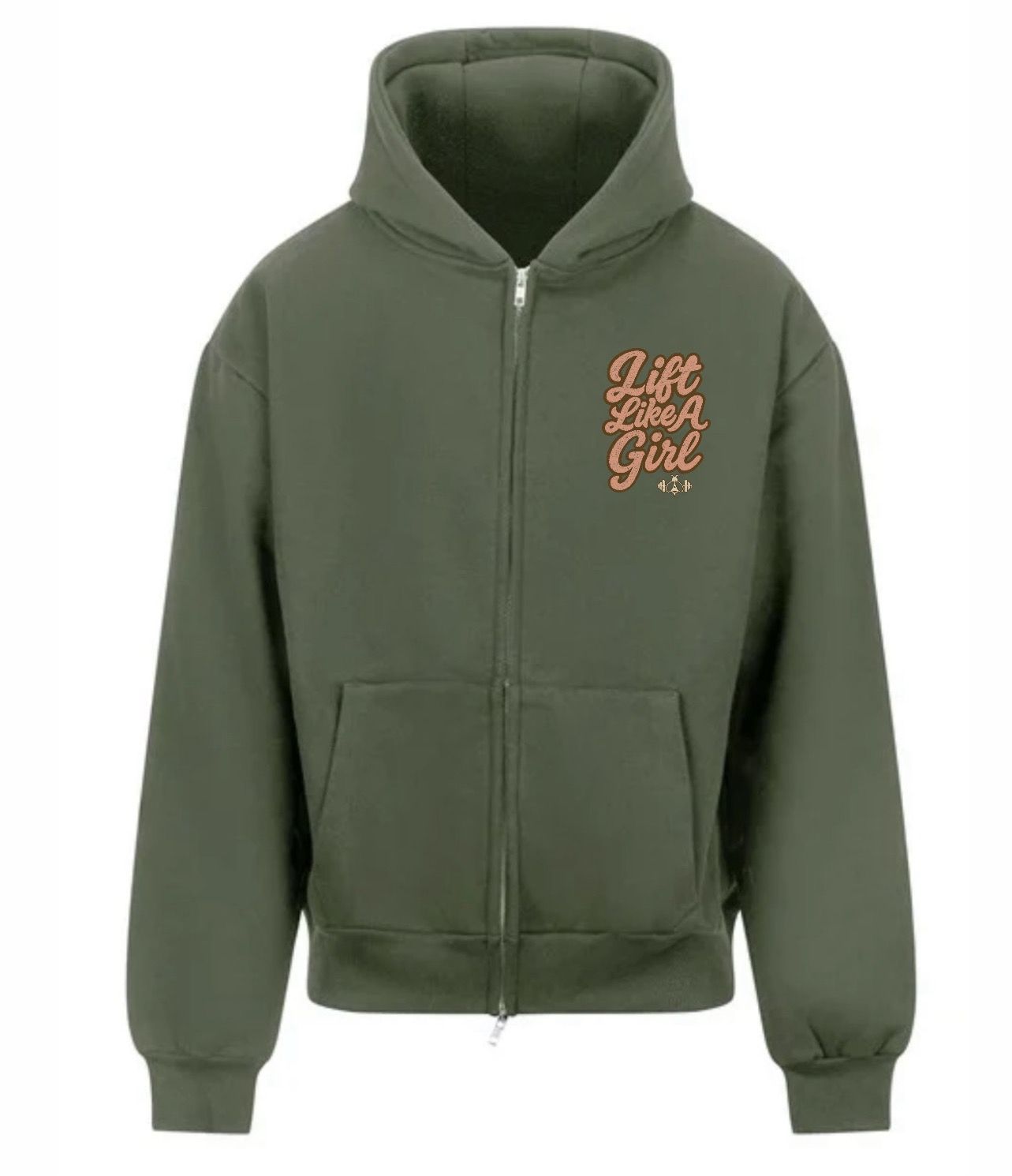 LIFT LIKE A GIRL 25 ZOODIE -OVERSIZED CHOOSE YOUR OWN COLOURS