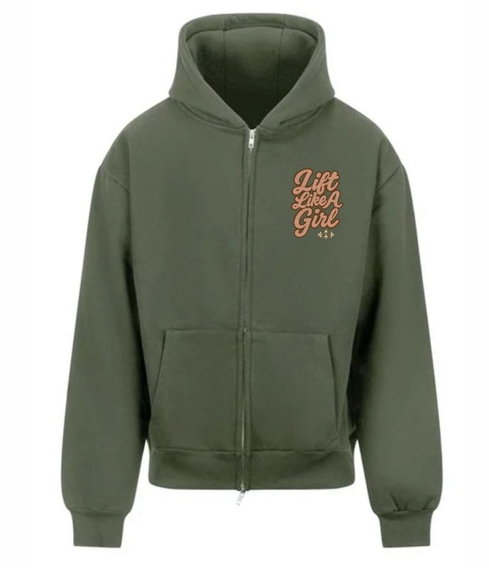 LIFT LIKE A GIRL 25 ZOODIE -OVERSIZED CHOOSE YOUR OWN COLOURS