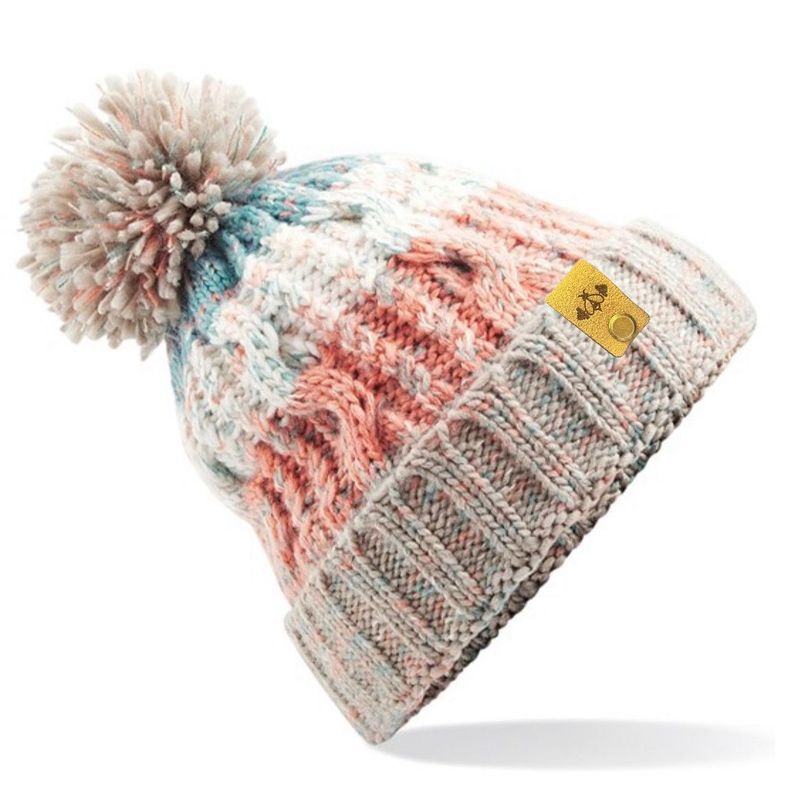 CORKSCREW BOBBLE HAT MILKSHAKE