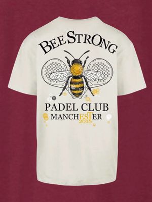 PADEL OVERSIZED TEE - BLACK WATERCOLOUR PRINT PADEL OVERSIZED TEE - BLACK WATERCOLOUR PRINT