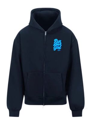 RUN LIKE A GIRL ZOODIE -OVERSIZED CHOOSE YOUR OWN COLOURS