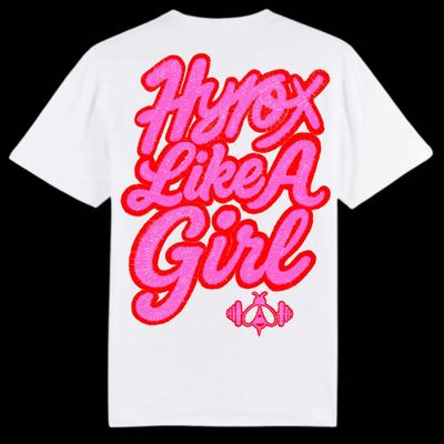HYROX LIKE A GIRL - STANDARD TEE HYROX LIKE A GIRL - STANDARD TEE