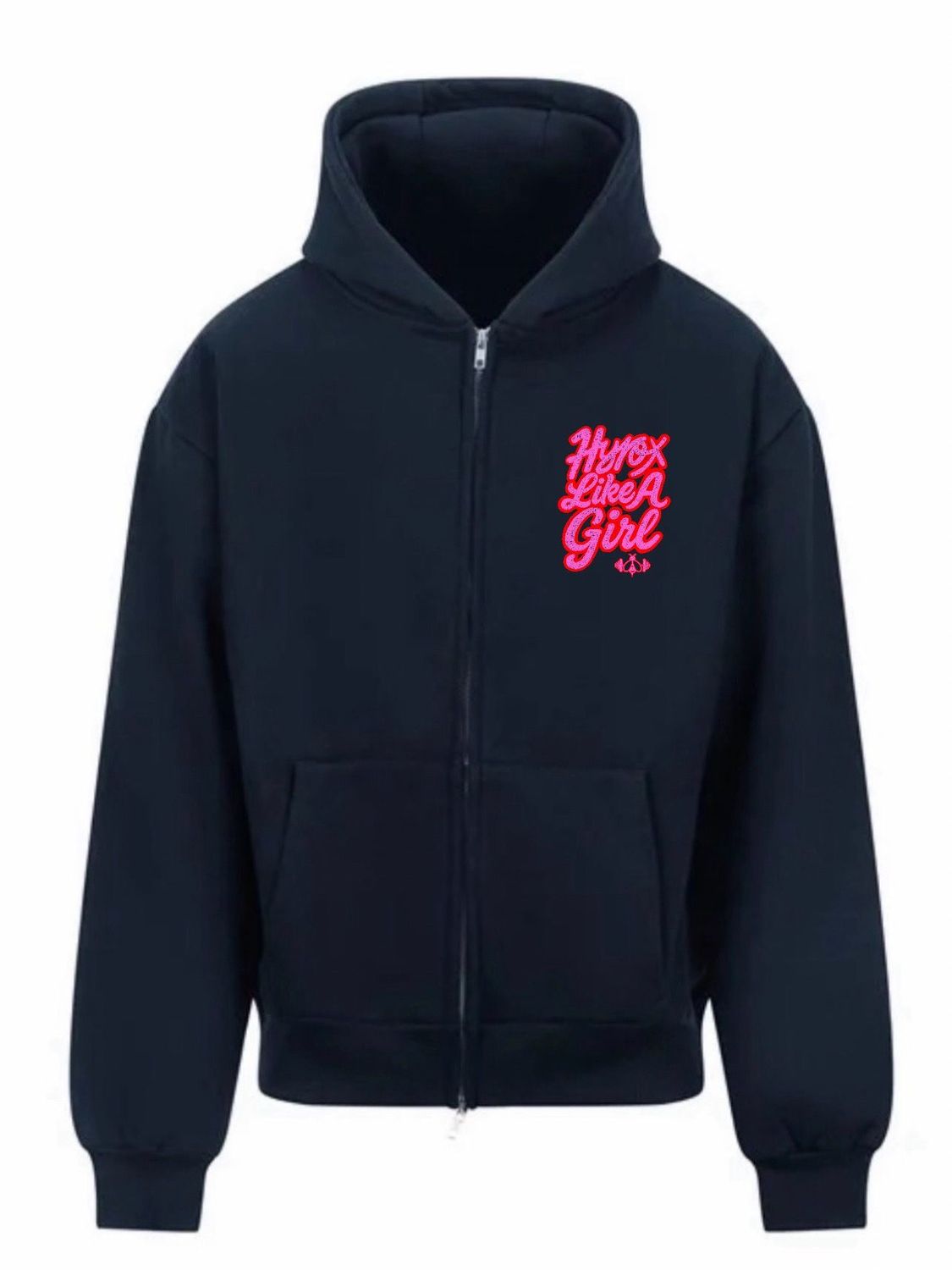 HYROX LIKE A GIRL ZOODIE -OVERSIZED CHOOSE YOUR OWN COLOURS HYROX LIKE A GIRL ZOODIE -OVERSIZED CHOOSE YOUR OWN COLOURS