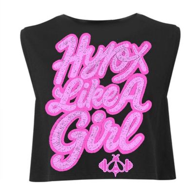 HYROX LIKE A GIRL - CROPPED TANK HYROX LIKE A GIRL - CROPPED TANK