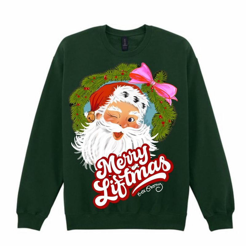 MERRY LIFTMAS SANTA - STANDARD SWEATSHIRT