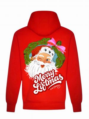 MERRY LIFTMAS SANTA - PREMIUM HOODIE MERRY LIFTMAS SANTA - PREMIUM HOODIE