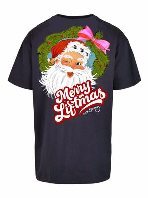 MERRY LIFTMAS SANTA - OVERSIZED TEE MERRY LIFTMAS SANTA - OVERSIZED TEE