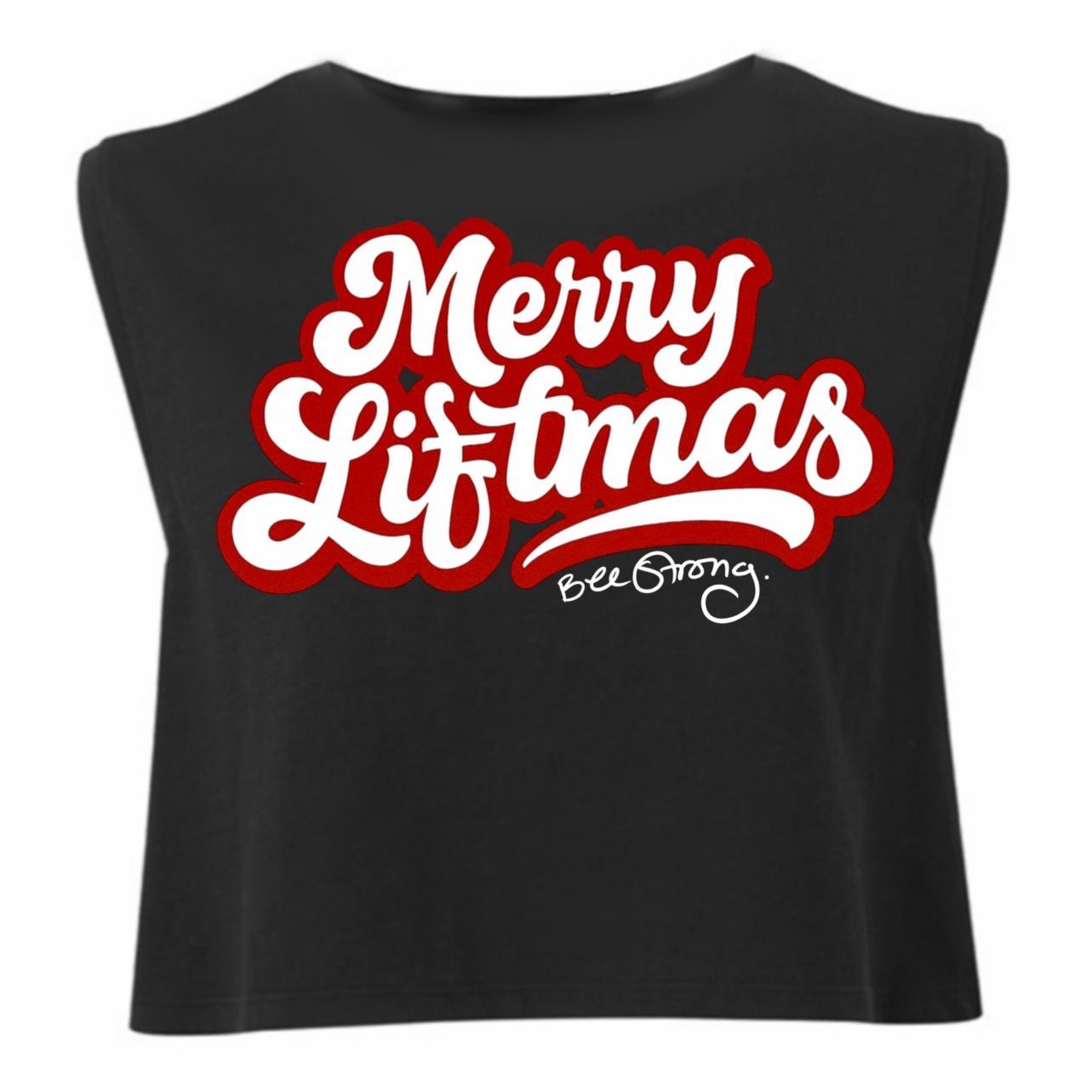 MERRY LIFTMAS - CROPPED TANK MERRY LIFTMAS - CROPPED TANK