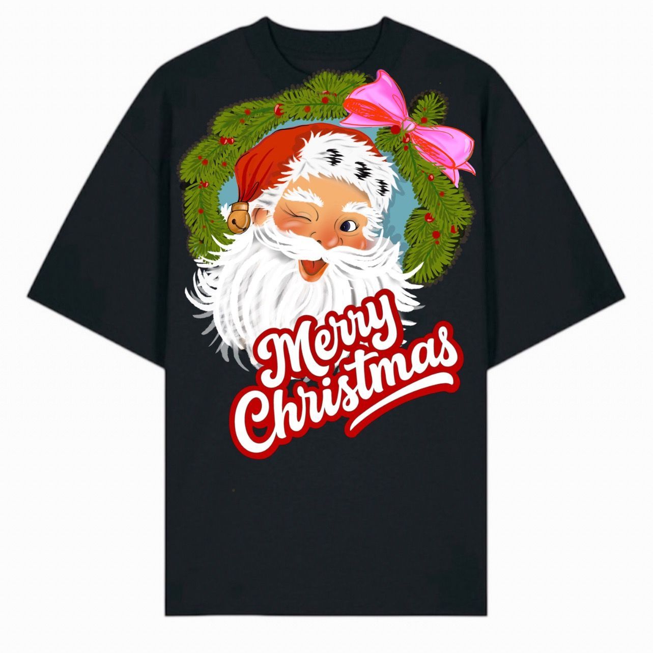 MERRY CHRISTMAS - OVERSIZED TEE