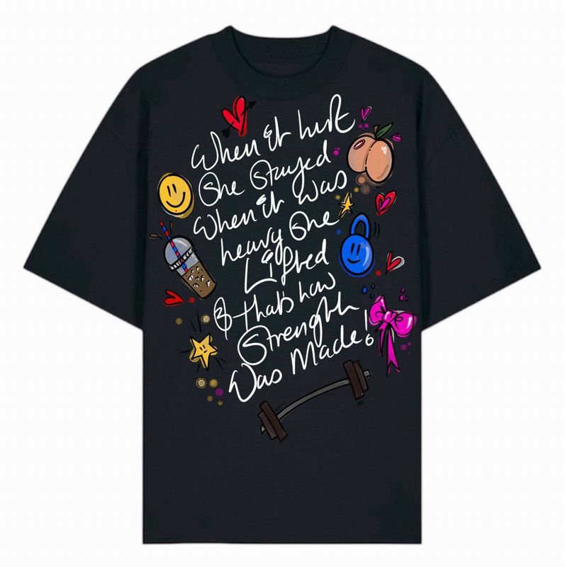 STRENGTH MADE -  OVERSIZED TEE