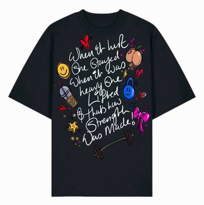 STRENGTH MADE -  OVERSIZED TEE