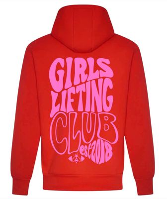 GIRLS LIFTING CLUB HOODIE -OVERSIZED CHOOSE YOUR OWN COLOURS