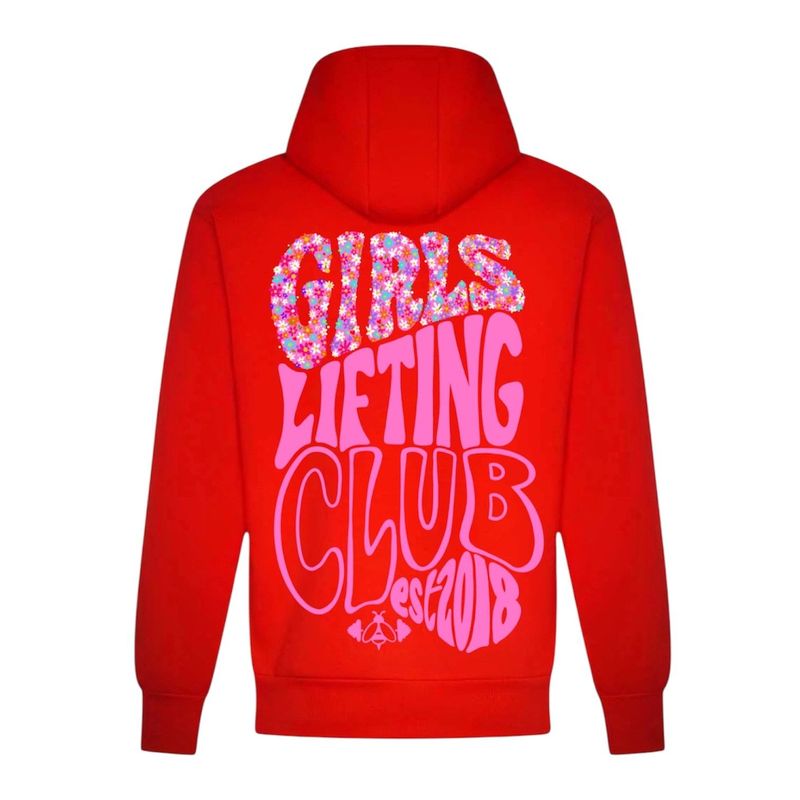 SUMMER EDITION- GIRLS LIFTING CLUB HOODIE -OVERSIZED CHOOSE YOUR OWN COLOURS