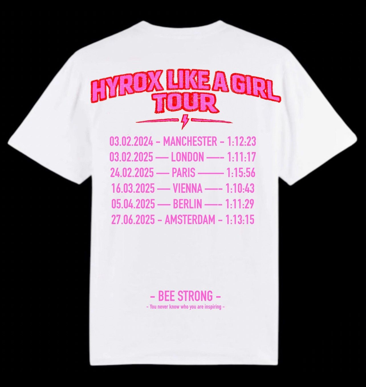 HYROX TOUR OVERSIZED TEE - CHOOSE YOUR OWN COLOURS HYROX TOUR OVERSIZED TEE - CHOOSE YOUR OWN COLOURS