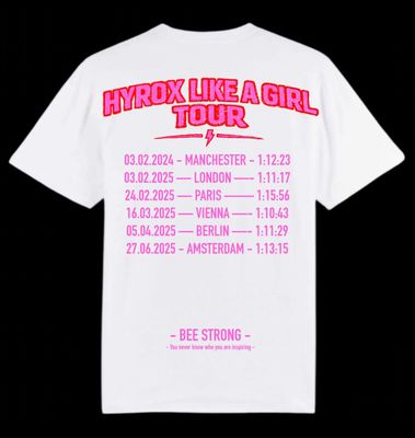 HYROX TOUR OVERSIZED TEE - CHOOSE YOUR OWN COLOURS