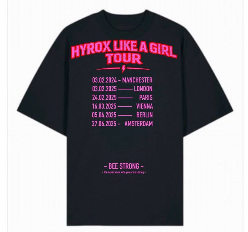 HYROX TOUR STANDARD TEE - CHOOSE YOUR OWN COLOURS