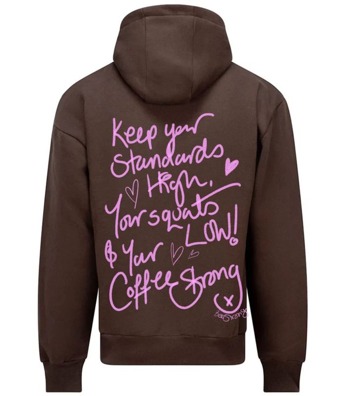 HIGH STANDARDS -OVERSIZED HOODIE ESPRESSO BROWN