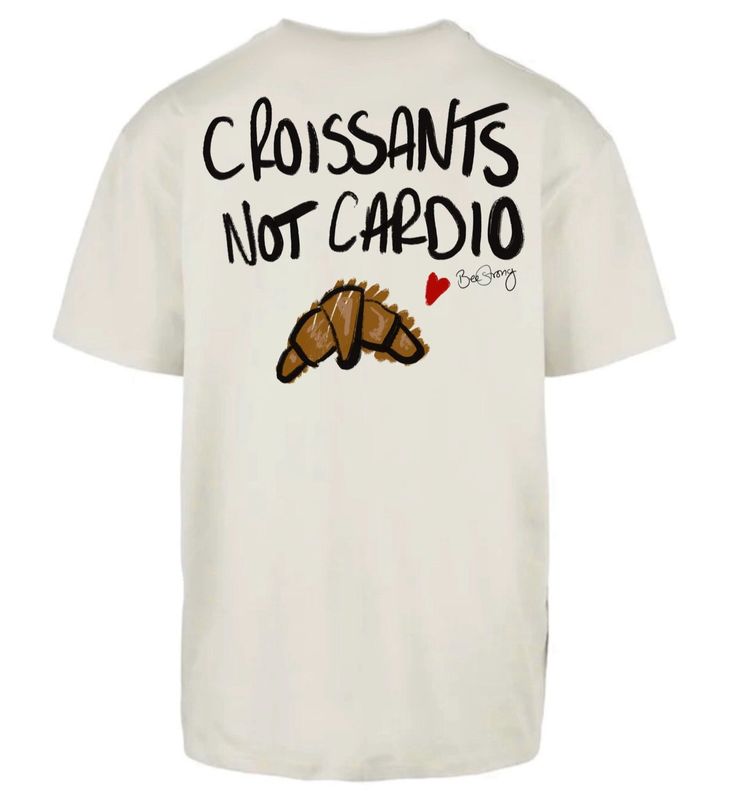 CROISSANTS -  OVERSIZED TEE