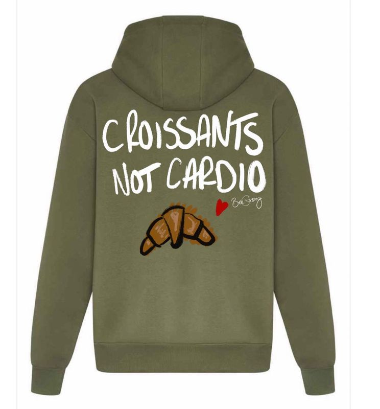 CROISSANTS -OVERSIZED HOODIE CHOOSE YOUR OWN COLOURS