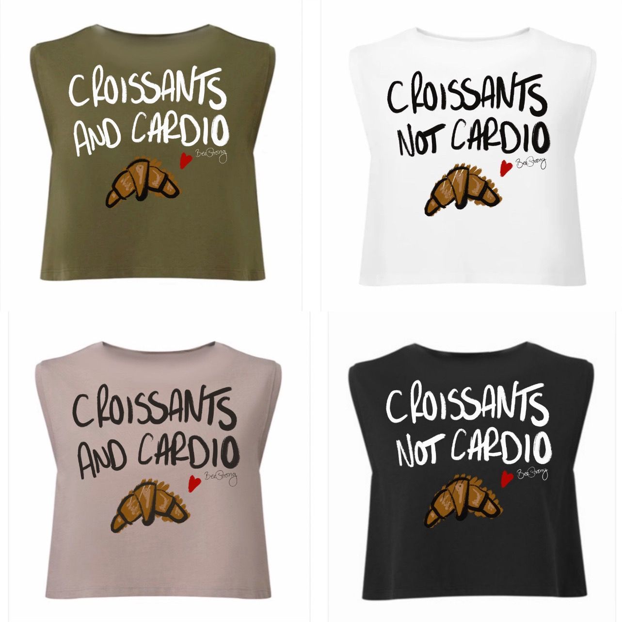 CROISSANTS - CROPPED TANK CROISSANTS - CROPPED TANK