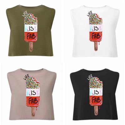 FAB LOLLY - CROPPED TANK