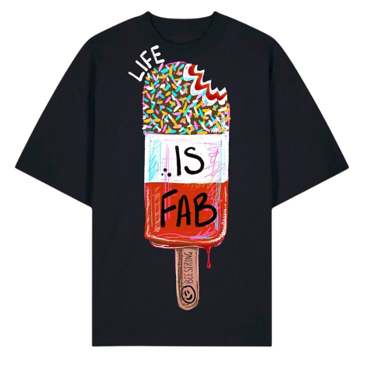 FAB LOLLY - OVERSIZED TEE FAB LOLLY - OVERSIZED TEE