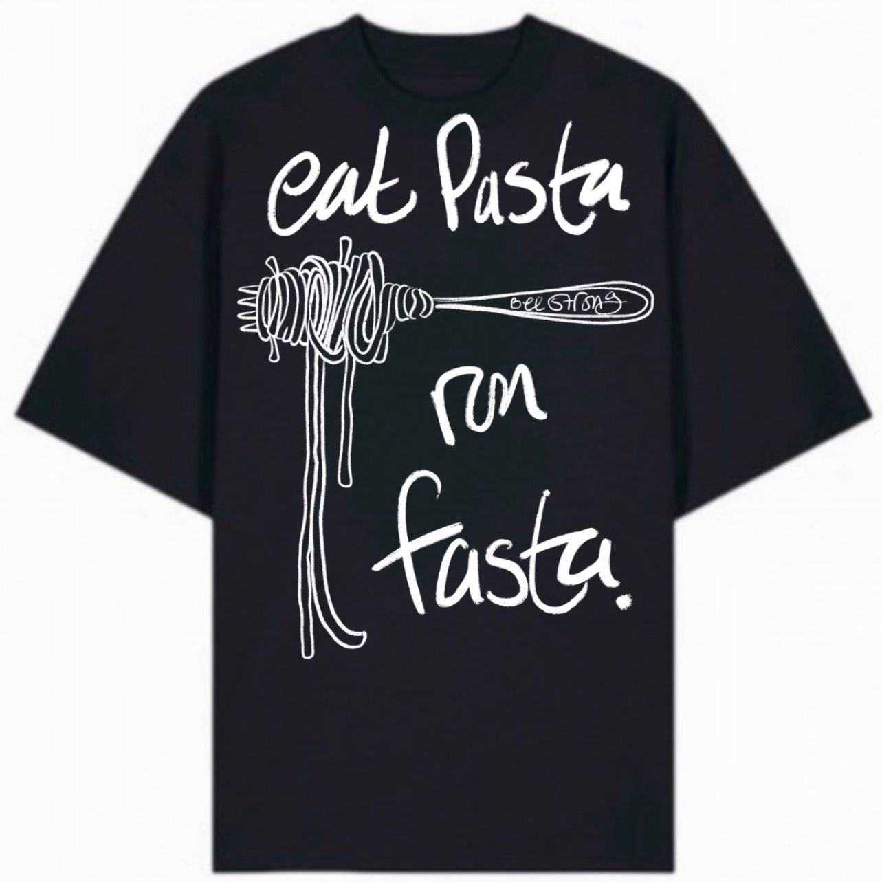 EAT PASTA - OVERSIZED TEE - OUTLINE EAT PASTA - OVERSIZED TEE - OUTLINE