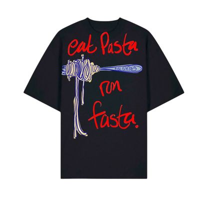 EAT PASTA - OVERSIZED TEE - COLOUR EAT PASTA - OVERSIZED TEE - COLOUR