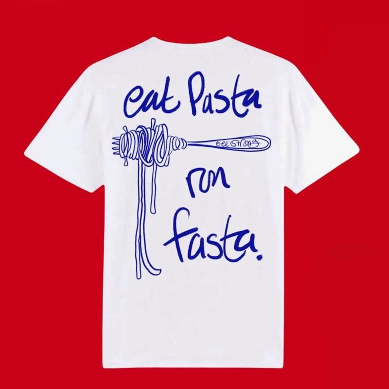 EAT PASTA - STANDARD TEE - OUTLINE