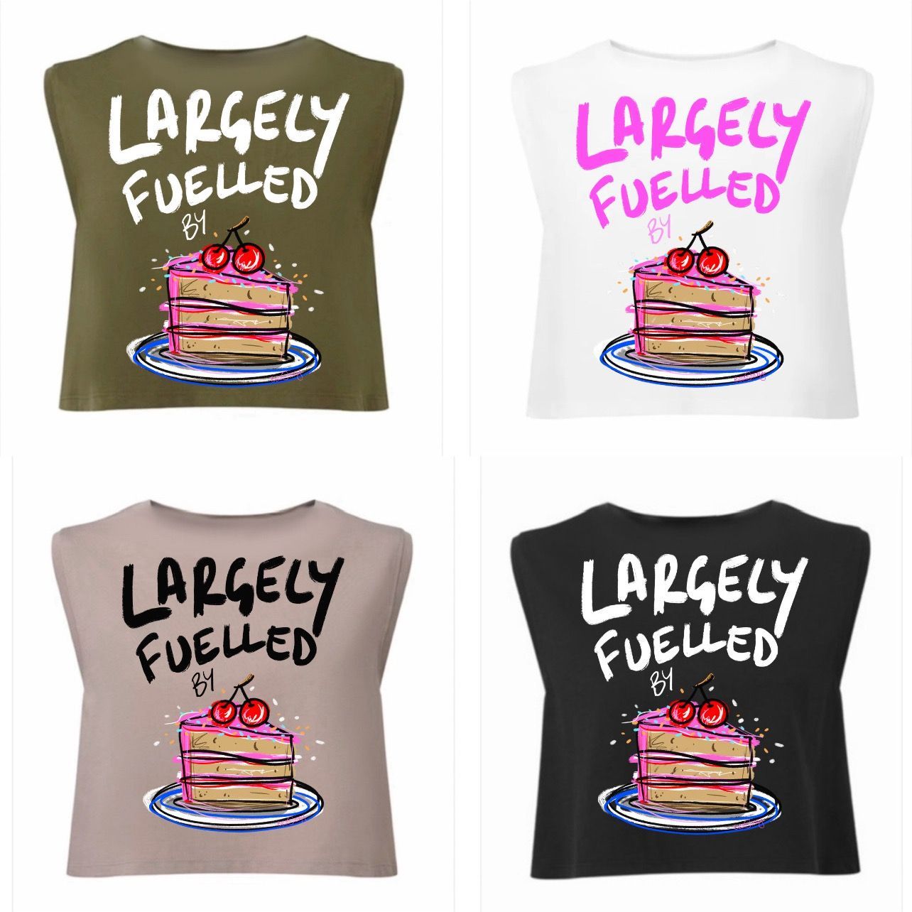 CAKE - CROPPED TANK CAKE - CROPPED TANK