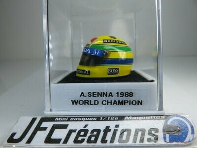 1988 SENNA A. WORLD CHAMPION