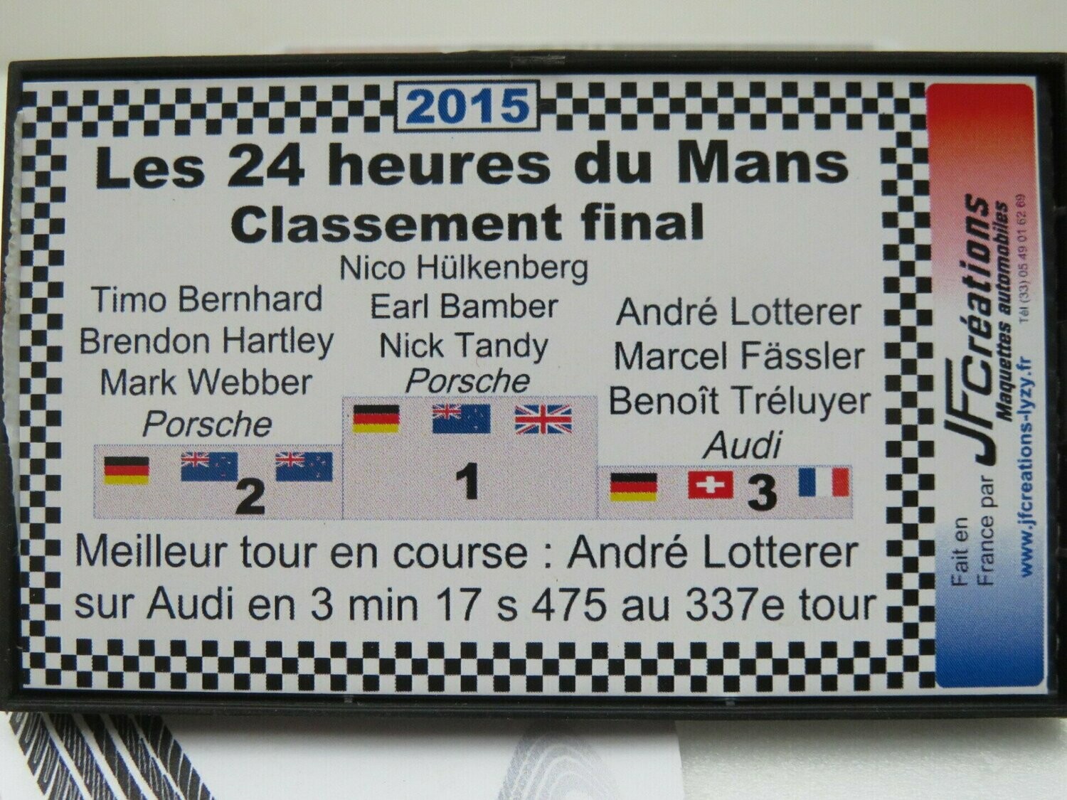 TANDY N. 2015 LE MANS