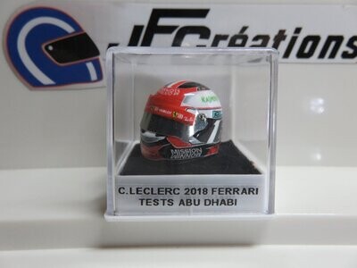 LECLERC C. 2018 TESTS FERRARI