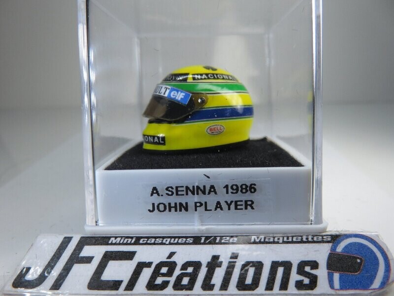 SENNA A. 1986 JOHN PLAYER