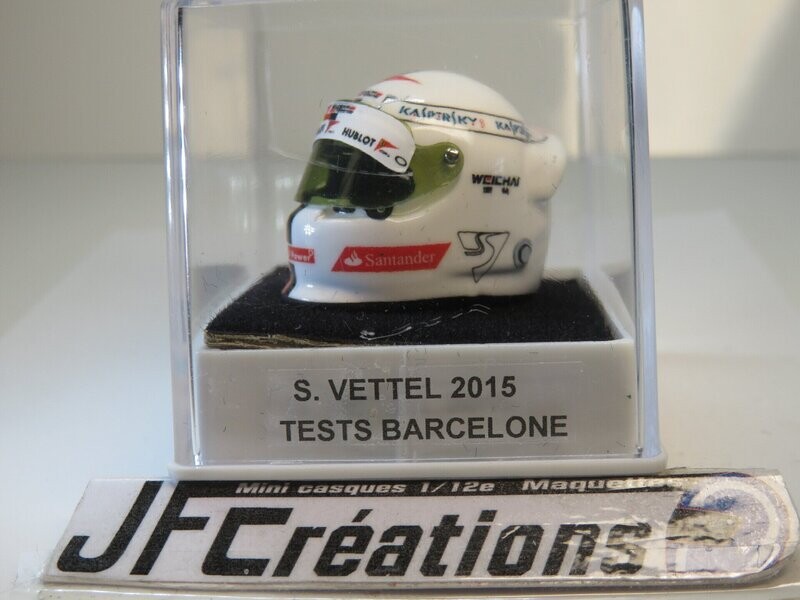 VETTEL S. 2015 TESTS BARCELONE