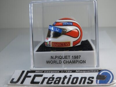 1987 N. PIQUET WORLD CHAMPION