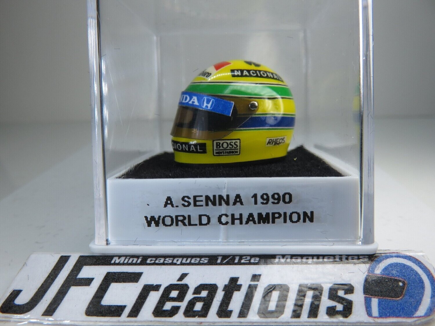 1990 SENNA A. WORLD CHAMPION