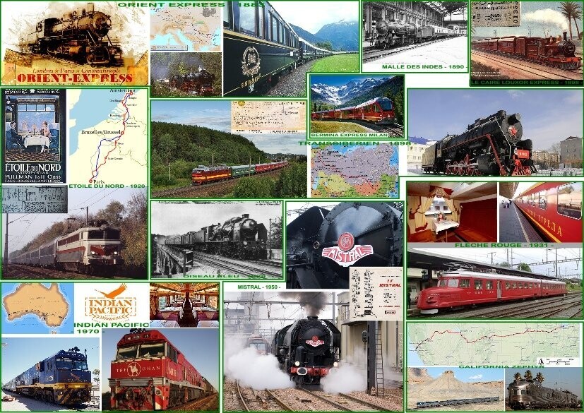 SET DE TABLE TRAINS