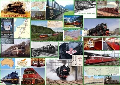 SET DE TABLE TRAINS