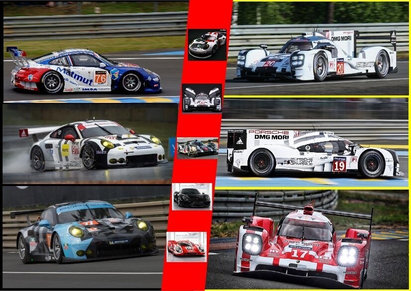 SET DE TABLE LE MANS PORSHE