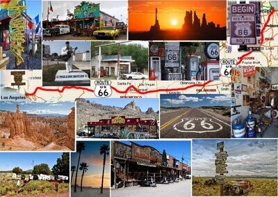 SET DE TABLE ROUTE 66