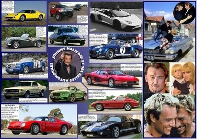SET DE TABLE J. HALLYDAY