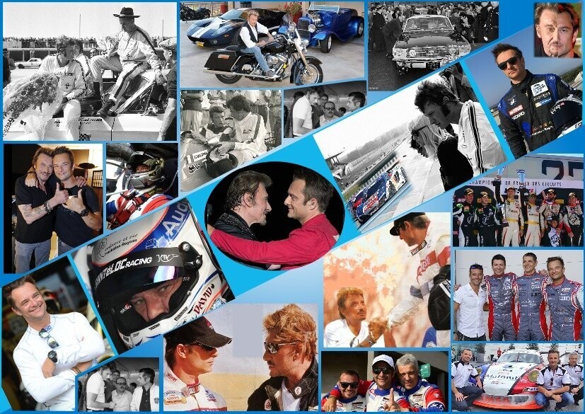 SET DE TABLE J. HALLYDAY
