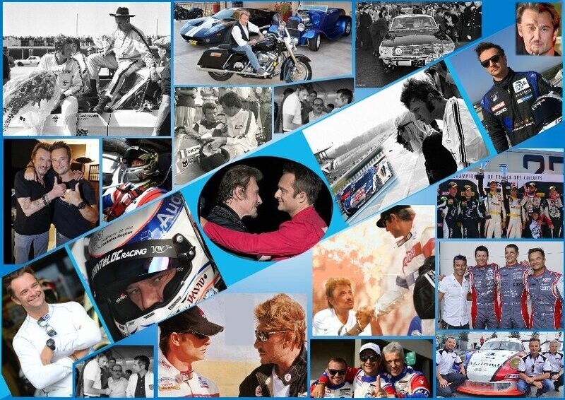 SET DE TABLE J. HALLYDAY