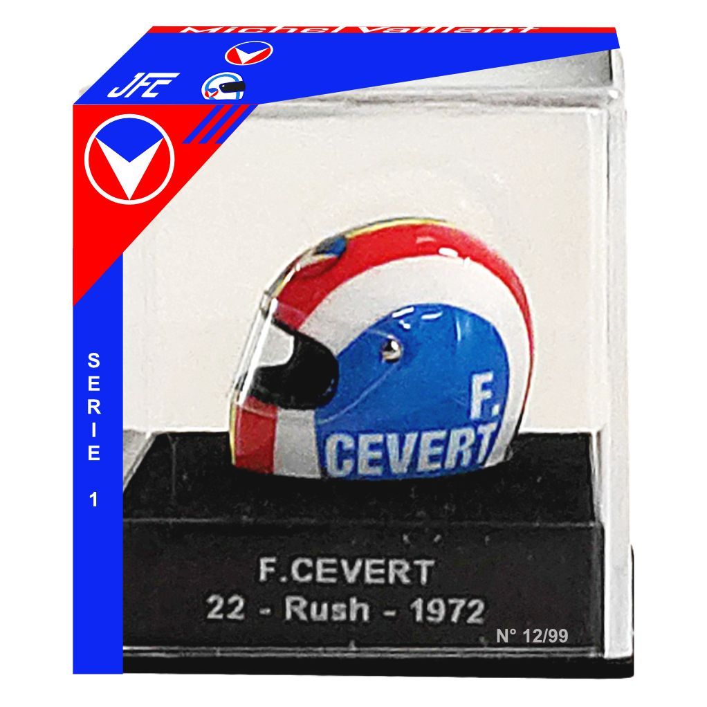 François Cevert - Rush - BD Michel Vaillant - 1972
