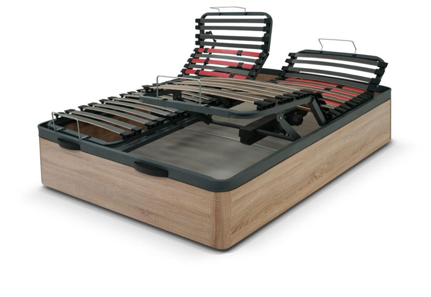 CANAPÉ ABATIBLE CON SOMIER ARTICULADO DOBLE LECHO
