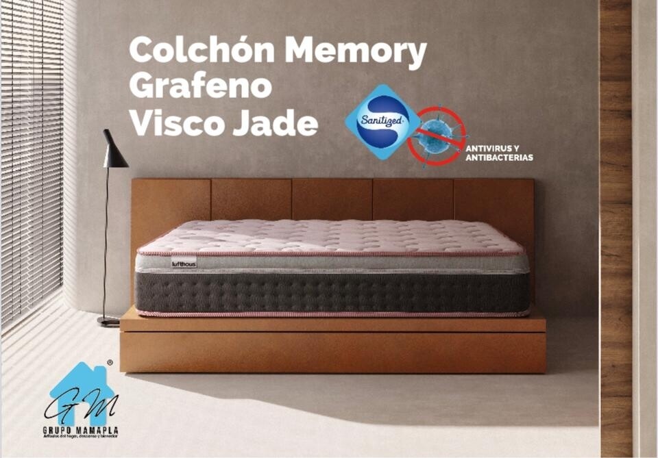 COLCHÓN HR VISCOELÁSTICO DC JADE 25